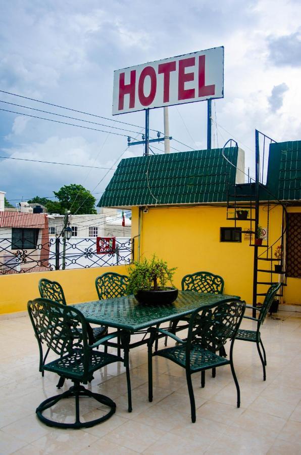 Hotel Villa Angeles Campeche Exterior foto
